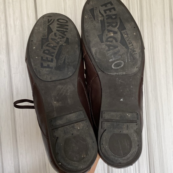 Salvatore Ferragamo Ramsey leather/suede men’s lace up sneakers/shoes! Size 9.5 - Picture 9 of 17